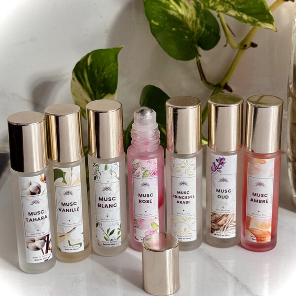 Notre collection de Muscs (Rolls on)